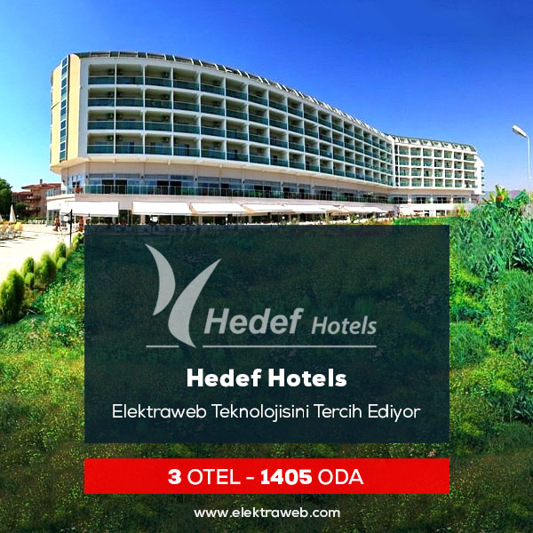 Hedef Hotels Elektraweb’i Tercih Etti