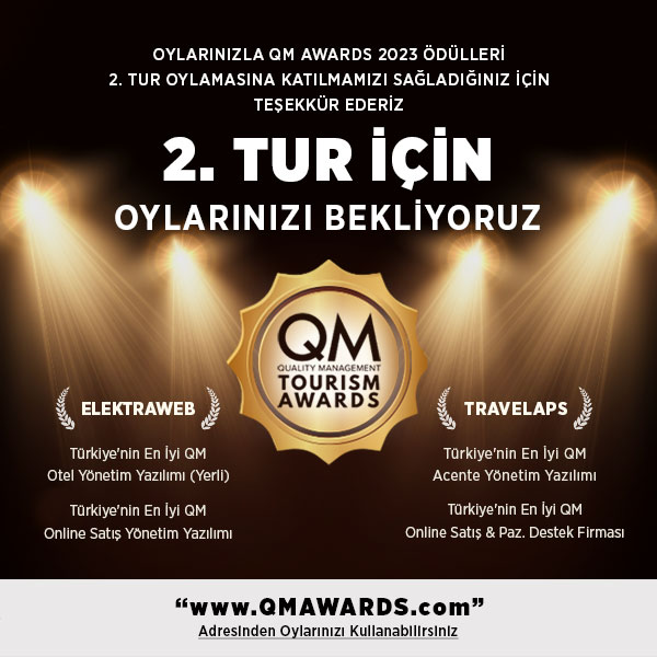 QM Awards 2023 Ödülleri’nde 2. turdayız
